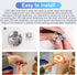Refrigerator LED Light Assembly WR55X11132 for GE Refrigerator Light Bulb Covers Assembly - 2024 New Model
