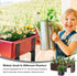 Deck Railing Planter Stand, Retractable Balcony Plant Holder for Window Box Planter, Handmade Steel Rectangular Flower