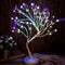 FUCHSUN 108 LED Birch Tree Light Tabletop Bonsai Fairy Tree Lamp, 8 Lighting Modes & Timer, Colorful