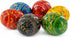 Set 6 2.5 Inches BestPysanky of Geometric Pysanky Ukrainian Wooden Easter Eggs