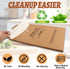 200 Pcs Parchment Paper Baking Sheets, 12"x16" Precut Non-Stick Baking Parchment Paper Sheets Bun Sheet Pan Liners.Baking Grilling Air Fryer Steaming Bread Cup Cake Cookie (White-12"x16") by Tikxlafe