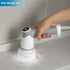 Replaceable Brush Heads Set for Model ECB 881, 7 Pcs, Kecoreay Power Shower Scrubber Replacement Heads