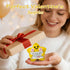 Starino Birthday Gifts for Her Him, Crochet Yellow Star Doll Mini Funny Handmade Crochet Emotional Appreciation Gifts