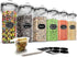 Wildone Cereal Storage Containers Set, Large BPA Free Plastic Airtight Food Storage