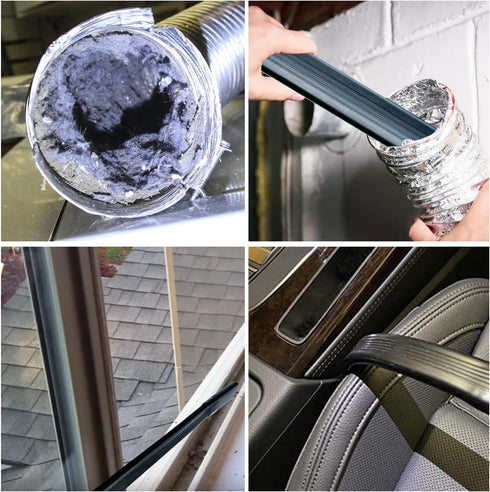 Flexible Crevice Tool: Dyson V7 V8 V10 V11 V15 Gen5 Cordless Vacuums Accessories for Car Detailing, Corners Cleaning