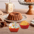 Reusable Silicone Baking Cups, 24 Pack Muffin Liners, Thicken Non-stick Molds, 4 Colors, BPA-Free