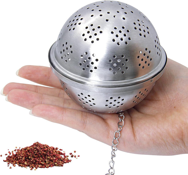 CATOSUM Spice Ball Extra Large For Cooking, Seasoning Ball, Spice Infuser, Tea Ball