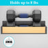 HuggieGems 4 Pack Magnetic Spice Rack Organizer - for Refrigerator & Oven Storage
