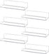 Sooyee 6 Pack Floating Shelves,15 Inch Acrylic Shelves Floating Bookshelf,Funko Pop Display