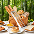 Solldgt Adjustable Bread Slicer for Homemade Bread - Upgrade Manual Sourdough Bread Knife with Thickness Guide, Bread