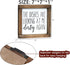 Lavender Inspired Funny Kitchen Sign - The Dishes are Looking at Me Dirty Again, Mini Farmhouse Decor