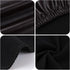 2 Pack Counter YISUN Stool Covers Rectangle - Stretch Oilproof Waterproof PU High Chair Cover Vanity Stool Cover Pub