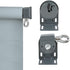 Sunshade Replacement Accessories, Metal Ring Installation Bracket for Coolaroo External Roller Blinds (Iron Bracket)