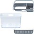 Glad Kitchen Sink Organizer Caddy, 2 Compartments for Sponge, Soap, and Dish Cloth with Drain Holes