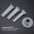 2 LB Food Grade Stainless Steel Vertical Sausage Stuffer Maker Sausage Filler Meat Pork Filler for Home & Restaurant