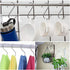 14 Pcs Heavy Duty 4.7 Inches Extra Large S Shape Hooks, Heavy-Duty Metal Hanging Hooks for Kitchenware and Gardening