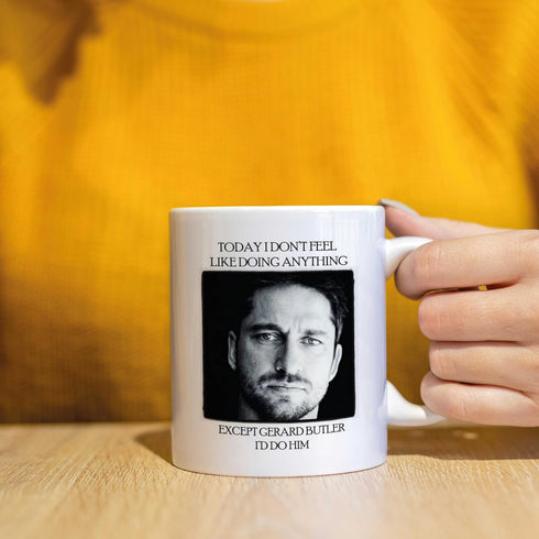 Mug - I Would do Gerard Butler, Funny Novelty Birthday Office Cup Drink
