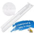 MAXTID Under Door Draft Stopper, Cold Air Blocker for Large Doors, Adjustable Weather Stripping