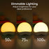 25 Geeni Rise and Shine Baby White Noise Machine with Night Light, Soothing Sounds, RGB Colors, Customizable Sleep
