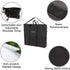 26x25 inches REDCAMP Oxford Carry Bag for Folding Table, Extra Large Strong Heavy Duty Storage Bag with Handles, Black