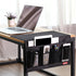 6 Zafit Bedside Storage Organizer - Pockets, Table Cabinet Caddy for Remotes, Phone, Glasses (Black)
