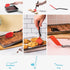 Dreamfarm Mini Chopula 3-In-1 Super Flexible Sit-Up Flipping, Chopping, & Serving Kitchen Spatula That Chops Your Food Up in the Pan - Safe for Non-Stick Pans Red by Dreamfarm