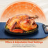 99H 8 Settings, Warming Mat for Food, Voriah Electric Warming Tray with Timer & Temperature Foldable Food Warmer