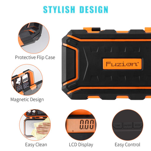 Fuzion Digital Pocket Scale, 500g x 0.01g Mini Scale with LCD Display, Tare Function for Food, Jewelry, Coin