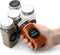 WUWEOT 24 Pack Plastic Spice Jars, 4 oz Square Seasoning Containers with Airtight Lid, Labels, and Funnel