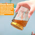 Woaiwo-q 10 oz 20 Pack Honey Jars with Dipper, Hexagon Glass Jars with Black Lids, Wooden Honey Sticks for Baby Shower