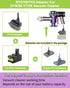 Adapter for Ryobi for Dyson V7V8 Replacement Battery, for Dyson V7V8 Series Cordless Stick Vacuum Cleaner