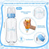 6 Sets Bottle Chug Baby Shower Games Juegos Para Plastic Baby Bottles Bibs Disposable Diapers Gender Reveal Games Baby