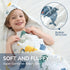 Towels,100% 43x43 Inch Toddler Hooded Bath Cotton Muslin Baby Towels for Boys Girls,Ultra Soft & Absorbent Quick Dry