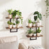 Bamworld Floating Shelves for Wall Planters for Indoor Plants Hanging Shelves Plant