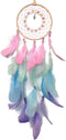 AWLEE Colorful Dream Catchers, Handmade Feather Native American Circular Net for Kids