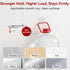 Latoxcaa 25 Pack Hooks for Outdoor String Lights, Heavy Duty Cable Clips, Damage Free Cord Clips, Waterproof