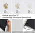 Coffee Mat, 12" x 20" Absorbent Kitchen Drying Mat for Dishes, Easy to Clean Coffee Bar Mat for Countertop