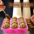 Cake Pop Maker Set, 12-Hole Silicone Cake Pop Mold with Lollipop Sticks, 15-Hole Acrylic Holder, Decorating Pen