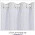 72 inches 52" 2 PONY DANCE Bedroom Curtains Long - Double Layered Ombre Panels with White Sheer Overlay, Purple Bedroom