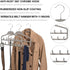 FairyHaus Belt Hanger Organizer 2 Pack, Non-Slip Tie Rack Holder for Belts, Ties, Jewelry, Scarves