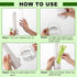 Herb Saver Pod, Herb Keeper Vegetable Fresh Containers for Refrigerator, Keeps Greens Fresh for 2-3 Weeks (2)