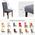 Waterproof Dining Chair Covers, Stretch Parsons Chair Slipcover for Dining Room Kitchen, Removable and Washable