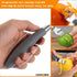 Grater Citrus Slicer with Channel Knife, Stainless Steel, Non-slip Rubber Handle, 2-pcs Multi-tool Set