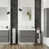 2 TuoxinEM Storage Cabinet for Small Spaces, Over The Toilet Cabinet for Skinny Bathroom Storage Corner Floor, Slim