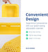 BLUE GINKGO Over the Sink Colander Strainer Basket, Wash Vegetables, Drain Pasta, Extendable Kitchen Essential
