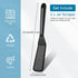 Zopeal 2 Pieces Silicone Narrow Skinny Spatula, Long Heat Resistant Cooking Pancake Spatula for Cooking Egg Burgers