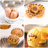 Beasea 3 Pack Madeleine Pans, 10x7 Inch Nonstick Cat Shaped Cake Cookies Pan for Baking
