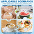 IQworks 2 Set 304 Pcs Ice Cream Shovel - Funny Loving Gift (Birthday/Holiday Gift for Family and Friends), Premium