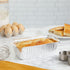 Juvale 50 Pack Aluminum Foil Disposable Loaf Pans: 2 lb with Lids for Baking Bread, Heating, Storing Food