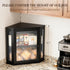 Countertops, Extra Large Corner Bread Box - Bamboo Bread Box for Kitchen Large Capacity Kitchen Bread Storage